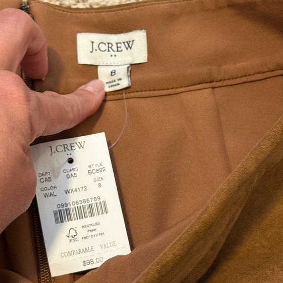 J. Crew Tan Mini Skirt - Picture 6 of 6
